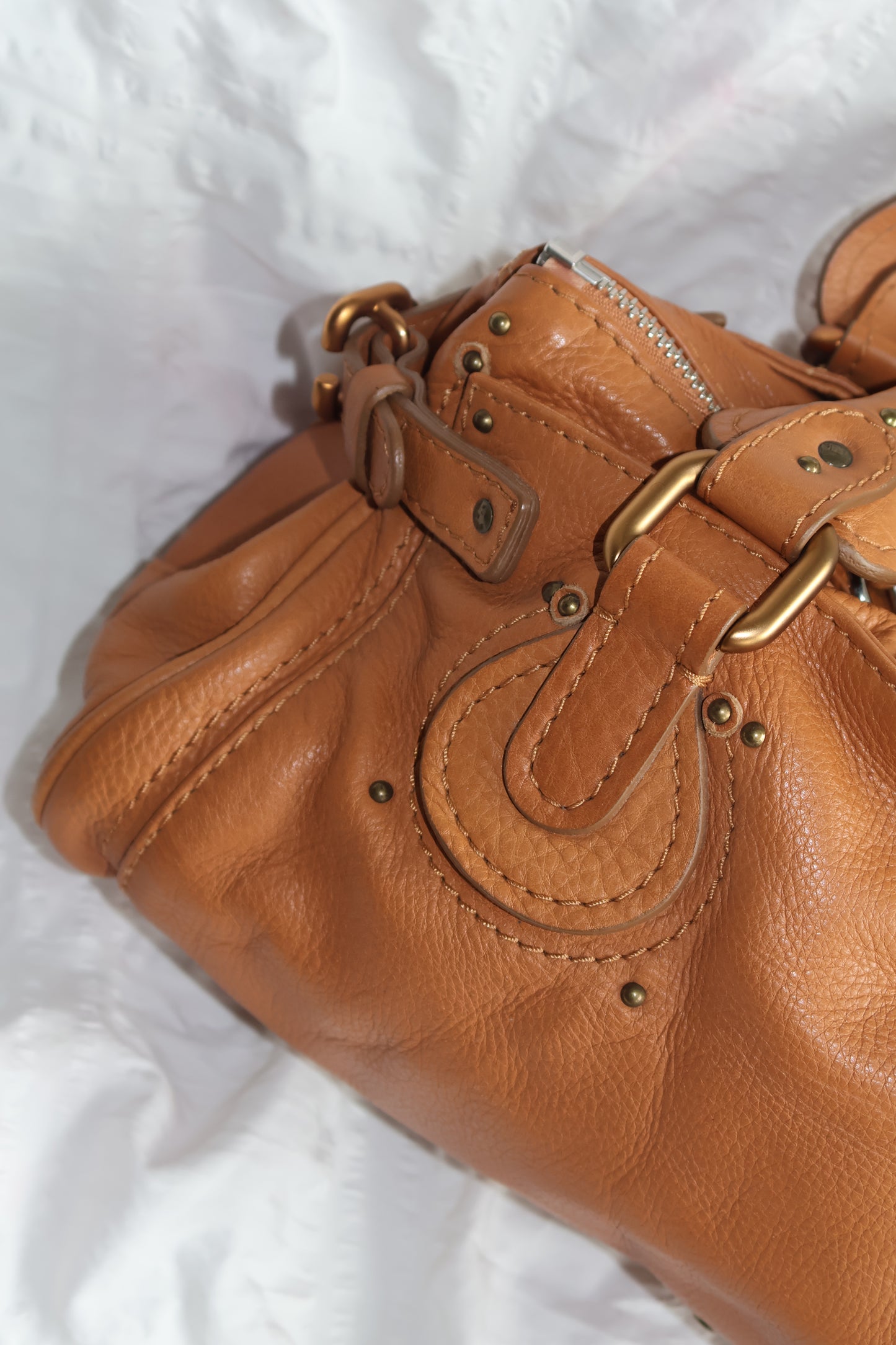 Vintage Brown Chloe Paddington Bag