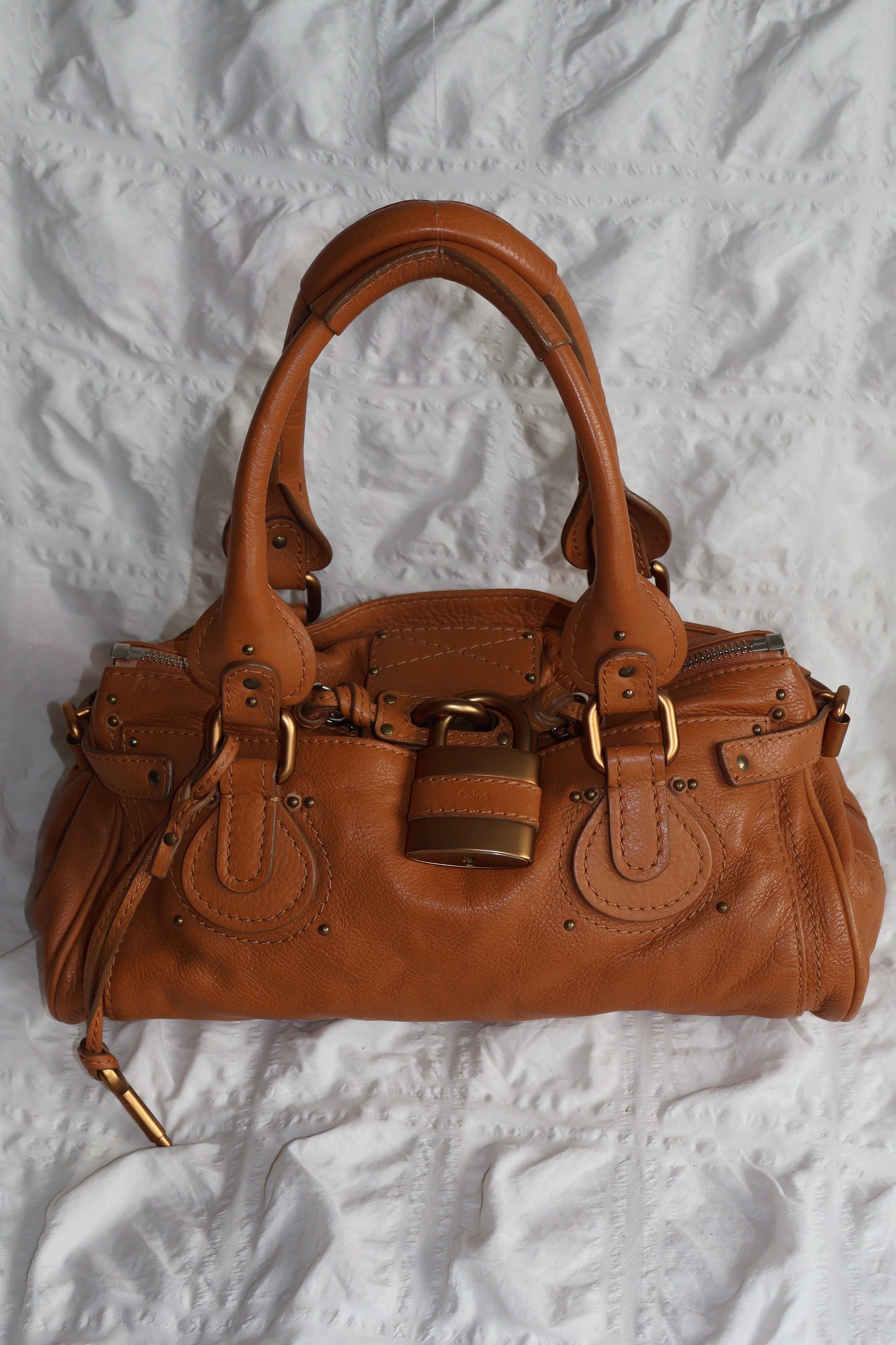 Vintage Brown Chloe Paddington Bag