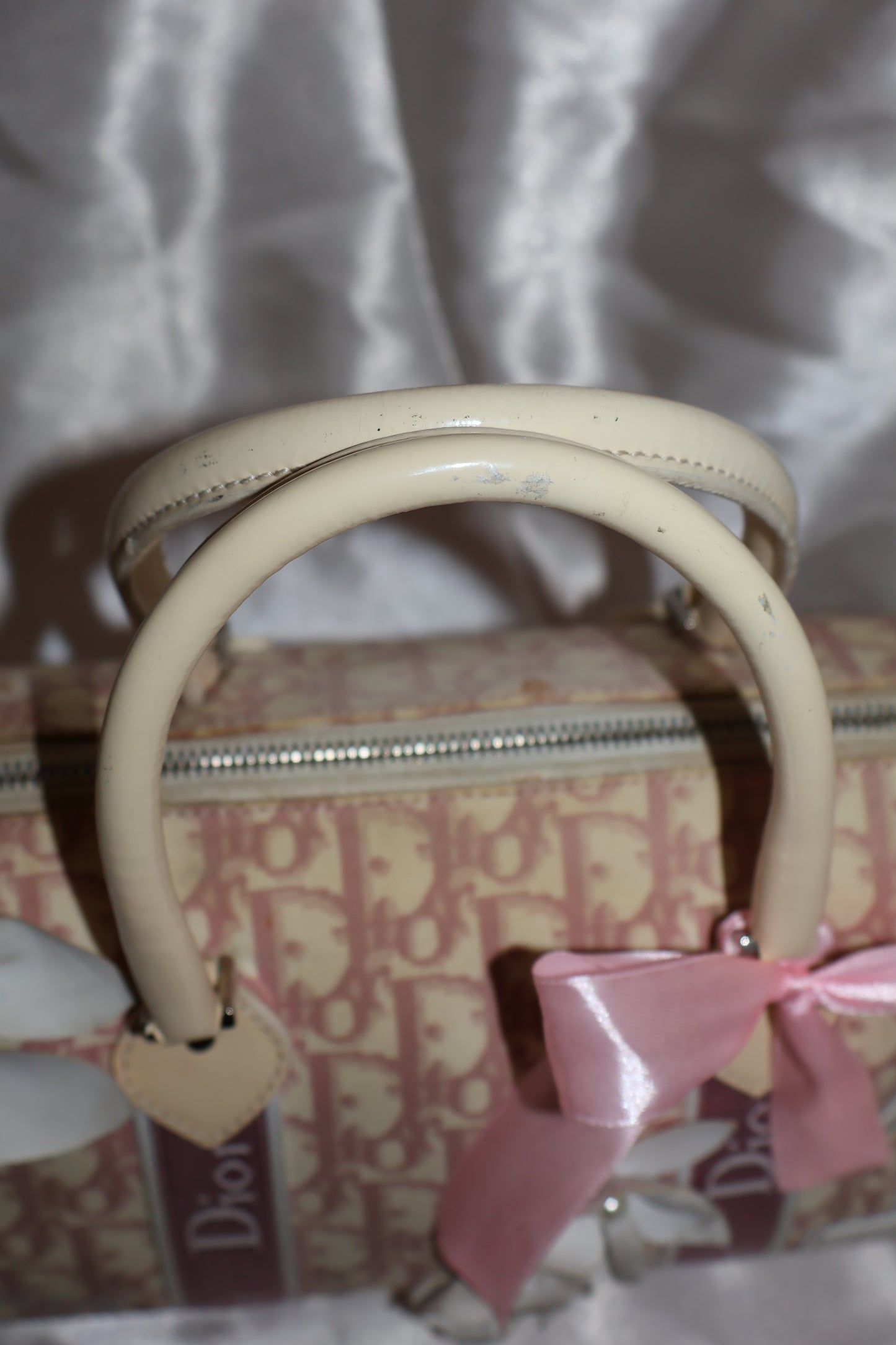 2000s Vintage Dior pink trotter Bag