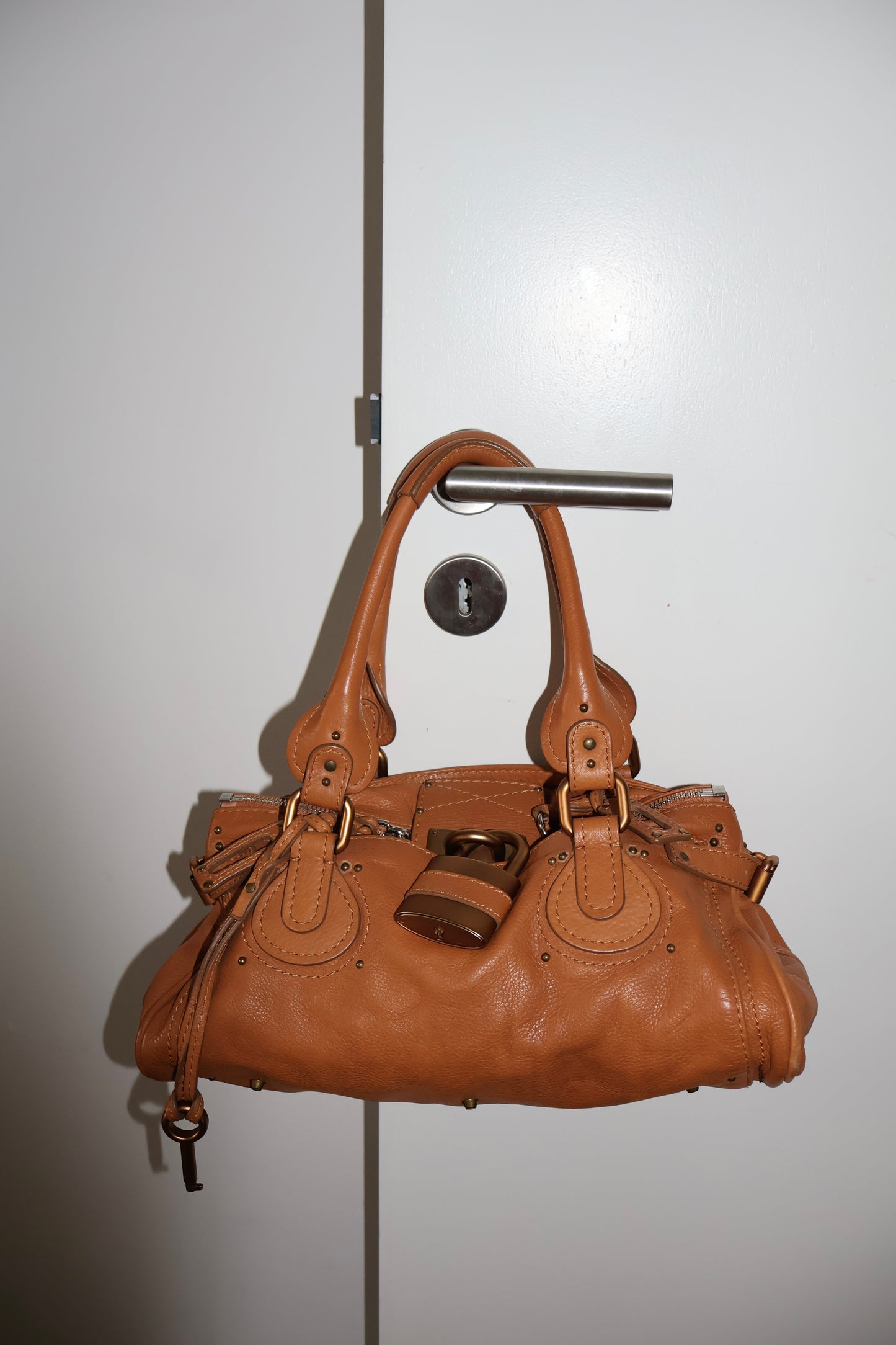 Vintage Brown Chloe Paddington Bag